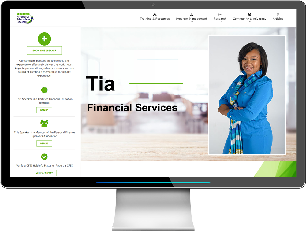 The NFEC Serves Financial Service Professionals