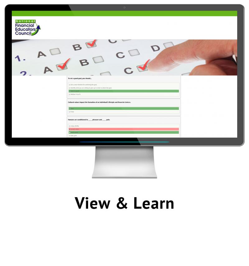 Integration of Personal Finance Exam Study Guide Scenarios