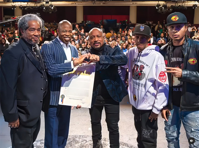 4thBEA copy 800w spotlight Charles Fisher at the 4th Annual Black Entrepreneurs Day at the Apollo Theatre with Daymond John and NYC Mayor Eric Adams
