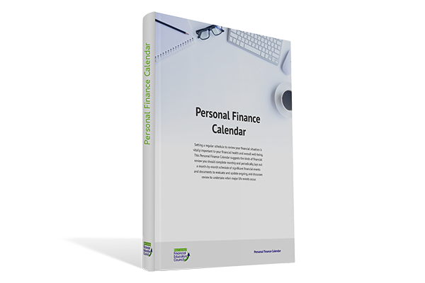 finance calendar template