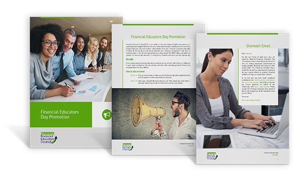 Financial Educators Day Promotion Materials