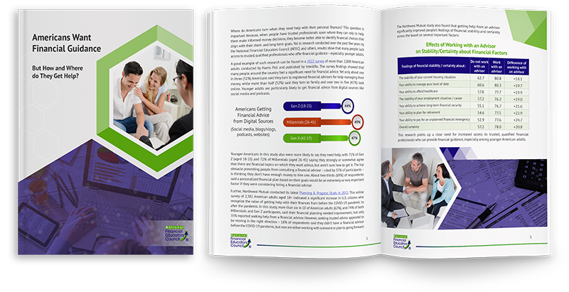 Financial Guidance Whitepaper - Where Do People Look For Financial Guidance??