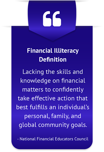 What does illiterate shop mean