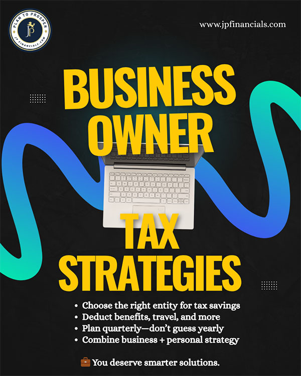 JP Financials Business Owner Tax Strategies