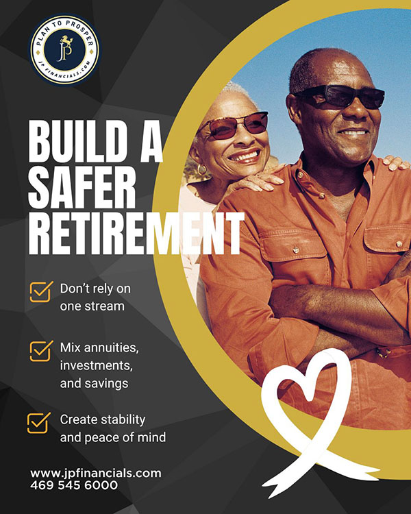JP financials Build A Safer Retirement