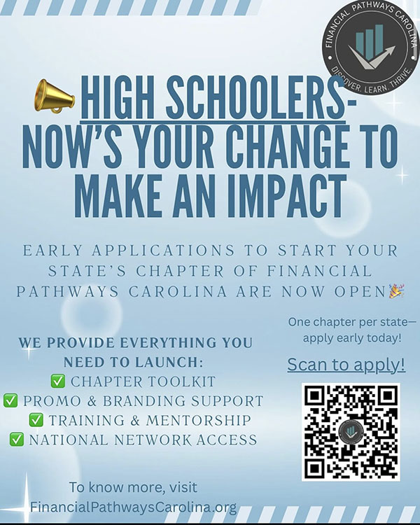 Financial Pathways Carolina Student Flyer