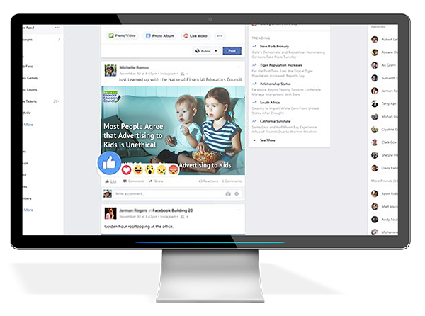Stop Advertising to Kids: Latest NFEC survey data