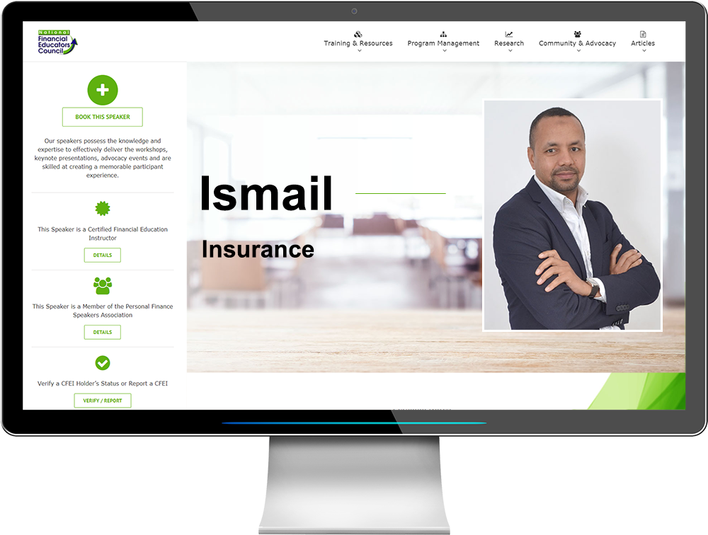 Ismail Karfal, Insurance