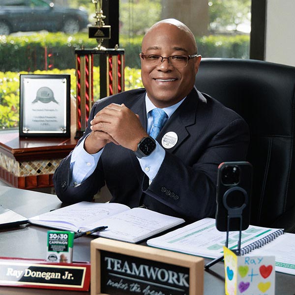 California Community Champion Raymond Donegan Jr.