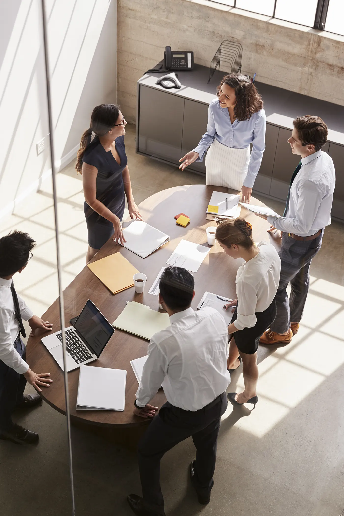 professionals doing collaborative planning